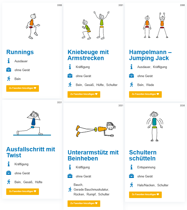 Screenshot Übungsreihe April 2026